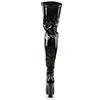 Pleaser - ELECTRA3000Z Bottes cuissardes à plateforme - Noir Product image